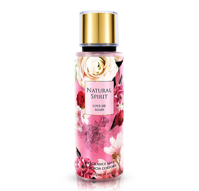 NATURAL SPIRIT BODY SPLASH LOVE ME AGAIN X 250 ML.